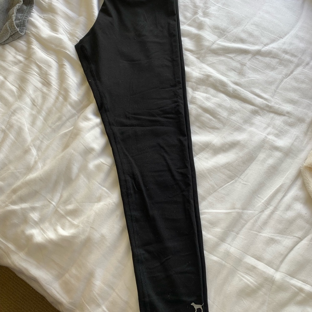 Pink high waist leggings